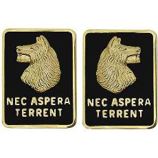 27th Infantry Regiment Unit Crest (Nec Aspera Terrent)